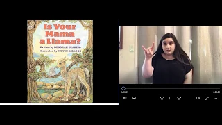 "Is Your Mama A Llama?" ASL Translation