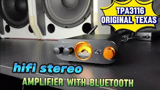 hifi stereo amplifier with bluetooth, Fosi Audio MC101 2X100 watt