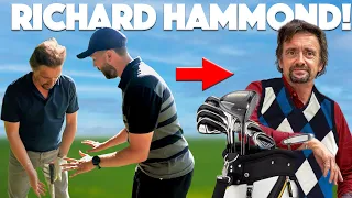 I gave Richard Hammond a Golf Lesson! (Funny!)