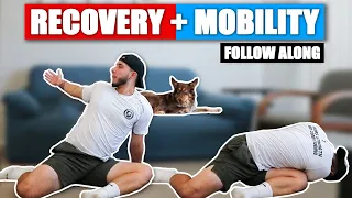 30 minute Recovery/Mobility Session For Footballers - Follow Along