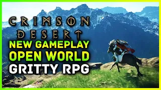 Crimson Desert - NEW Gameplay Details, 4K Trailer, Story, News And Features! Open World Action RPG