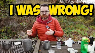 a boring video about ultralight stoves