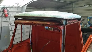 Piaggio Ape Roof Swap