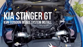 2019 Kia Stinger GT K&N Typhoon Air Intake upgrade | Modified