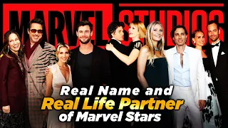 Top 15 Marvel Stars ☆ | Real Names and Real Life Partners 2023