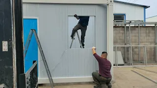 prefab container house factory|how to install detachable container home