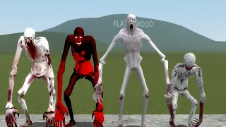 SCP-096 VS OLD SCP-096!! Garrys Mod Sandbox