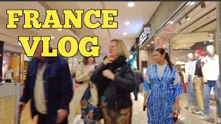 ❤️‍🔥 France 🇫🇷 Walking French cities 2024 Mall and Street Volg in Française