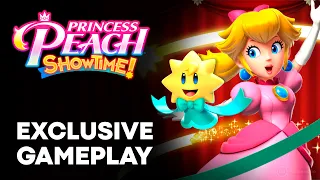 10 Minutes of PRINCESS PEACH Showtime - Exclusive NEW GAMEPLAY  👑 (Nintendo Switch)