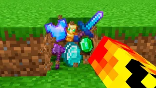 Minecraft, mas QUEBRAR larga ITENS ALEATÓRIOS