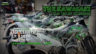 The KAWASAKI KLX 150 BF EXTREME SPECS W/PRICE UPDATE as of 112221mon CEBU PHILIPPINES 6000 | F P C™