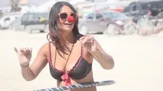 Hula Cam at Burning Man 2012, Why the Nose Style....