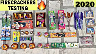 Crackers Testing 2020 | Testing New Crackers | Crackers Stash | Diwali 2020