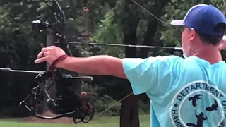 The sneeze tho... shooting bows
