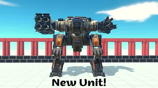 New Unit! B.O.S.S Vs Every Unit ARBS | Animal Revolt Battle Simulator