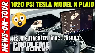 1.020 PS Tesla ModelX Plaid @Elektrogarage - Was für Probleme hat das flammenneue Geschoss? Lösung?