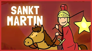 Sankt Martin (Lied mit Text) 🏮Kinderlieder