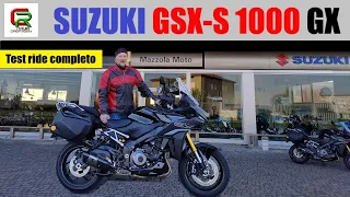 Suzuki GSX-S 1000 GX  Test ride completo (English subtitles)