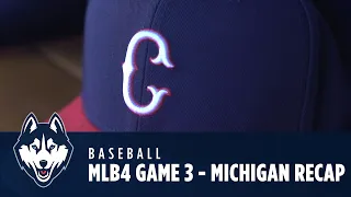 Baseball vs. Michigan - MLB4 Tournament Game 3 Recap