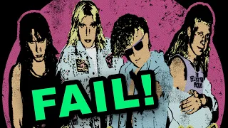 My 1980s Glam Rock Band Failed At Life! (Short Story + Retro Merch)