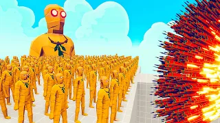 100x MUMMY + 1x GIANT vs 1x EVERY GOD   Totally Accurate Battle Simulator