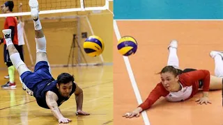 TOP 10 Legendary VOLLEYBALL SAVES | Best Volleyball Saves Caught on Cam (HD)