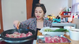 How to grill Marbled Brisket at home (Korean Style) 차돌박이