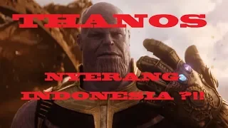 INFINITY WAR PARODY - thanos takut nyerang indonesia