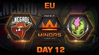 Renegades VS Tainted Minds - Train (Minors Day 12)