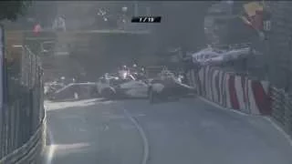 F3 2014 at Macau, Start Accident