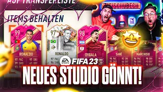 Wenn du ICON R9 und CR7 ZIEHST 😱😱 Erstes Futties PACK OPENING im NEUEN STUDIO ESKALIERT 🔥 FIFA 23