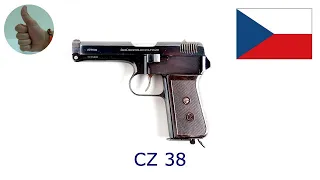 CZ 38 (Strakonitz 1938 DA), 9x17 mm (.380 Auto)