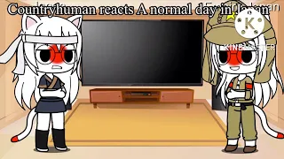 Countryhuman reacts A normal day in Japan