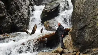 White waterfall, Arkhyz/ Белый водопад, Архыз