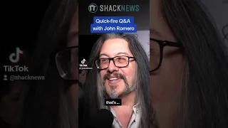 Rapid Fire Questions With Legend John Romero!