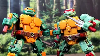 What if TMNT have a power from the Cube？？？【Stop Motion Animation】