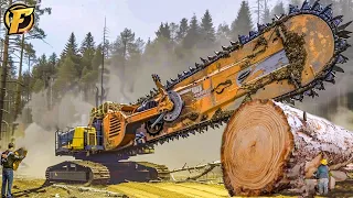 150 Most Crazy And Fastest Chainsaw Machines For Cutting Trees ► 5