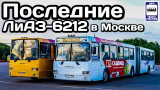 🇷🇺Последние автобусы ЛиАЗ-6212 в Москве. Почти ушедшие в историю! | Bus LiAZ-6212 in Moscow