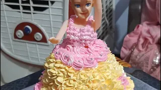 doll cake recipe || doll cake ||