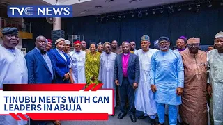 Bola Tinubu Meets Leadership of CAN in Abuja