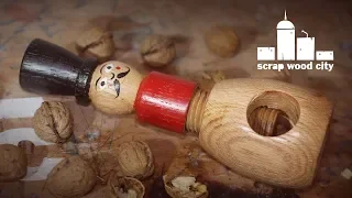 Making a different wooden nutcracker for Christmas