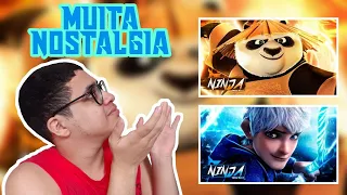 『REACT』Herdeiro do Chi | Po (Kung Fu Panda) e Diversão | Jack Frost (A Origem dos Guardiões) | Ninja