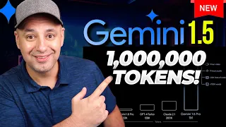 Google Gemini 1.5 - Google Shocked Everyone with 1,000,000 Token Context Window