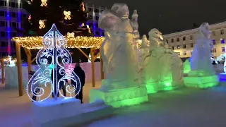 Поездка в Усинск, Сыктывкар, зима 2023
