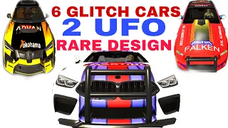 [free account#3]car parking multiplayer (2 UFO,6 GLITCH CARS,RARE DESIGN)