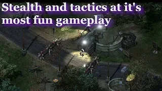 Commandos 2 HD Remaster gameplay - Beta - Isometric tactical stealth game - Hardest tutorial ever