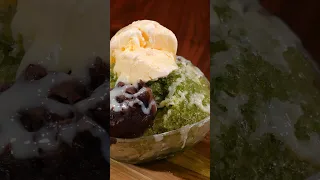 @Kojimochi  collab | shaved ice with matcha syrup 🍧