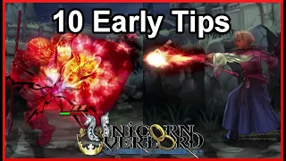 10 Early Tips to Get You Started in Unicorn Overlord