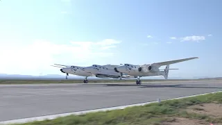 Watch Virgin Galactic's Unity 22 flight take-off from Spaceport America | Raw video