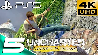 Uncharted 1: Судьба Дрейка. Глава 5 | 4k 60FPS